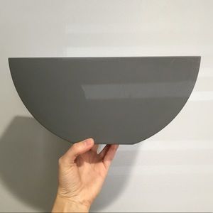 Gray wall planter never used
